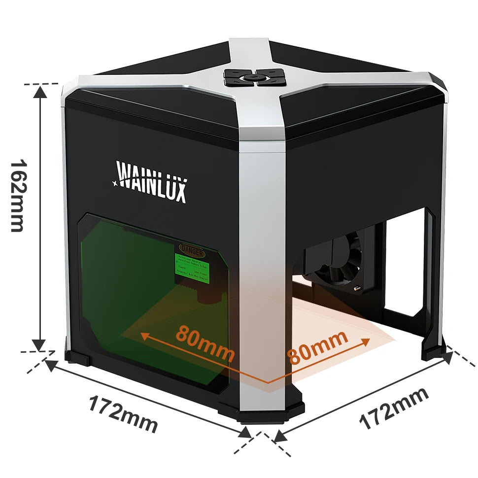 Graveur Laser Mini Wainlux K6 3000mW