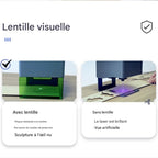 Graveur Laser bois - DAJA DJ6, Portable Bluetooth 3W pour Bois, Cuir, Papier, Plastique et Métal Peint