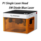 Graveur laser -Atomstack P1 Mini Portable 5W Bluetooth pour Bricolage et Personnalisation