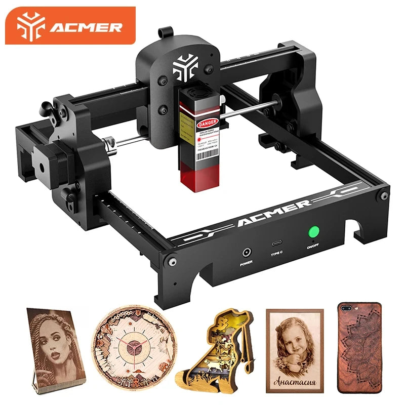 Graveur Laser ACMER S1 – Portable 2,5W / 3,5W