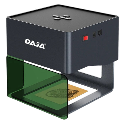 Graveur Laser bois - DAJA DJ6, Portable Bluetooth 3W pour Bois, Cuir, Papier, Plastique et Métal Peint