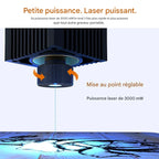 Graveur Laser Mini Wainlux K6 3000mW